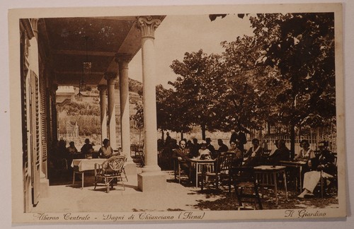 Cartolina albergo centrale - cartolina,