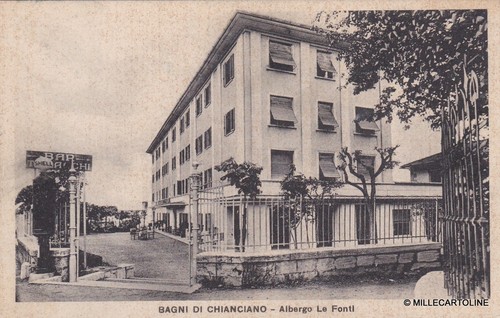 Chianciano bagni albergo le - albergo,