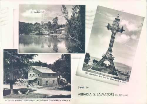 Z250 cartolina abbadia - cartolina,