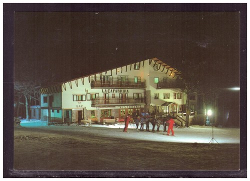 Cartolina albergo capannina - la,