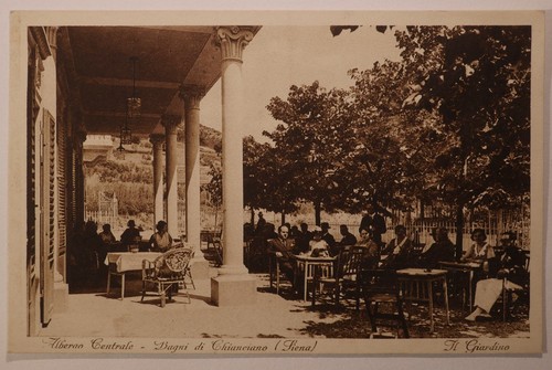 Cartolina albergo centrale - cartolina,